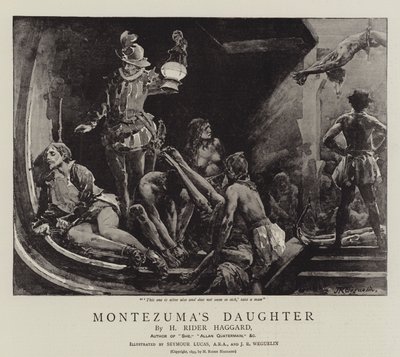 Córka Montezumy autorstwa John Seymour Lucas